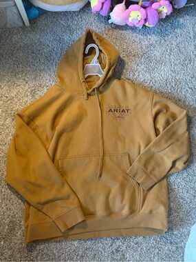 Ariat Men's Tan Hoodie